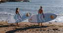 hoeveel weegt een peddel surfplank