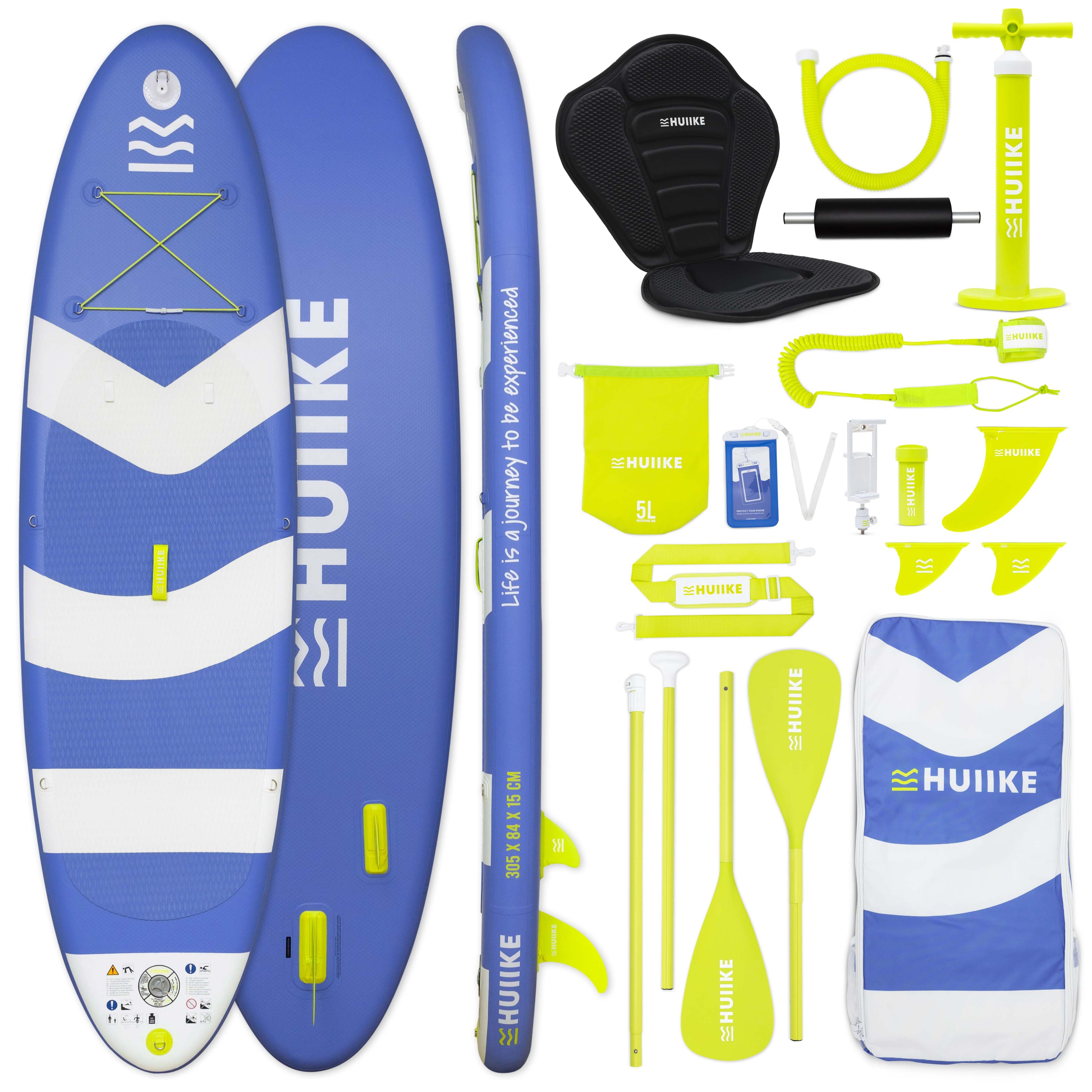 Royal Blue Beach – Paddle Surfboard med premiumtillbehör