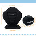 Asiento Paddle Surf y Kayak con 4 Correas Ajustables Negro