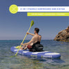 Royal Blue Beach – Paddle Surfboard med premiumtillbehör