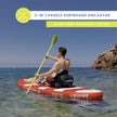 Scarlet Red Beach – Tabla de Paddle Surf con accesorios Premium