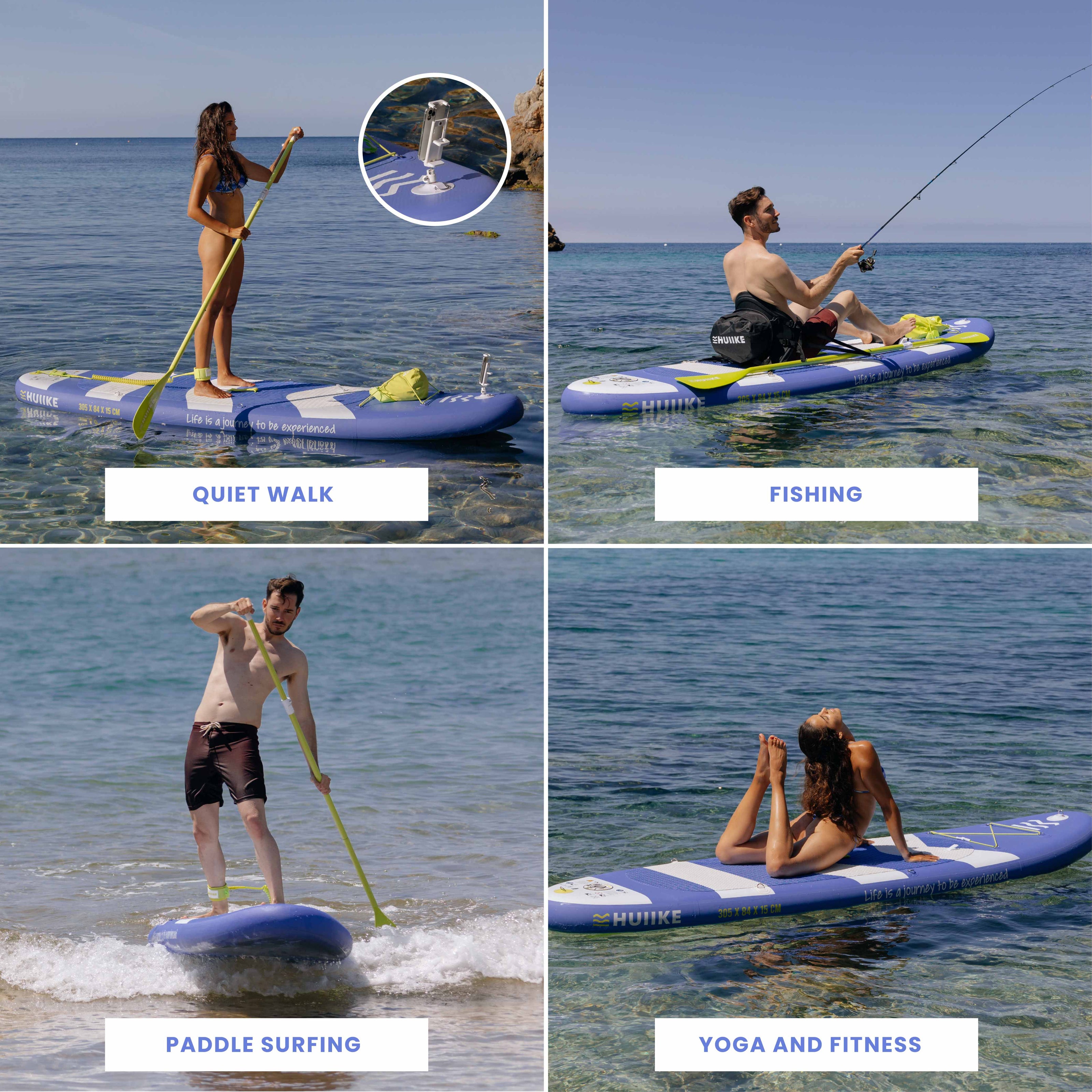 Royal Blue Beach – prkno na paddle surfing s prémiovým příslušenstvím