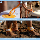 Paddle Board Leash in Spiral Enjoyer