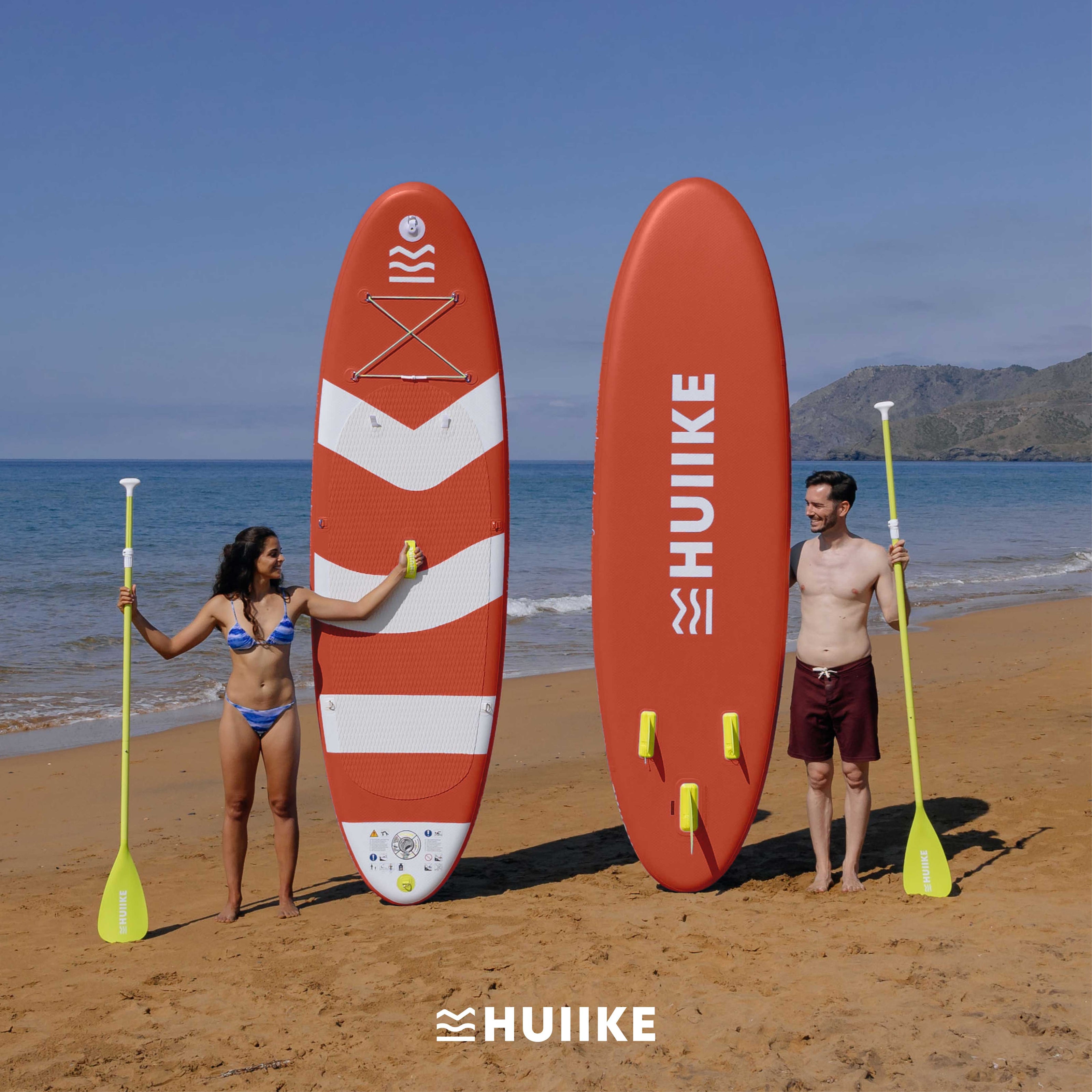 Scarlet Red Beach – Tabla de Paddle Surf con accesorios Premium