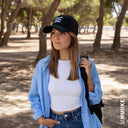 Gorra Trucker Negra para Hombre y Mujer - Talla única