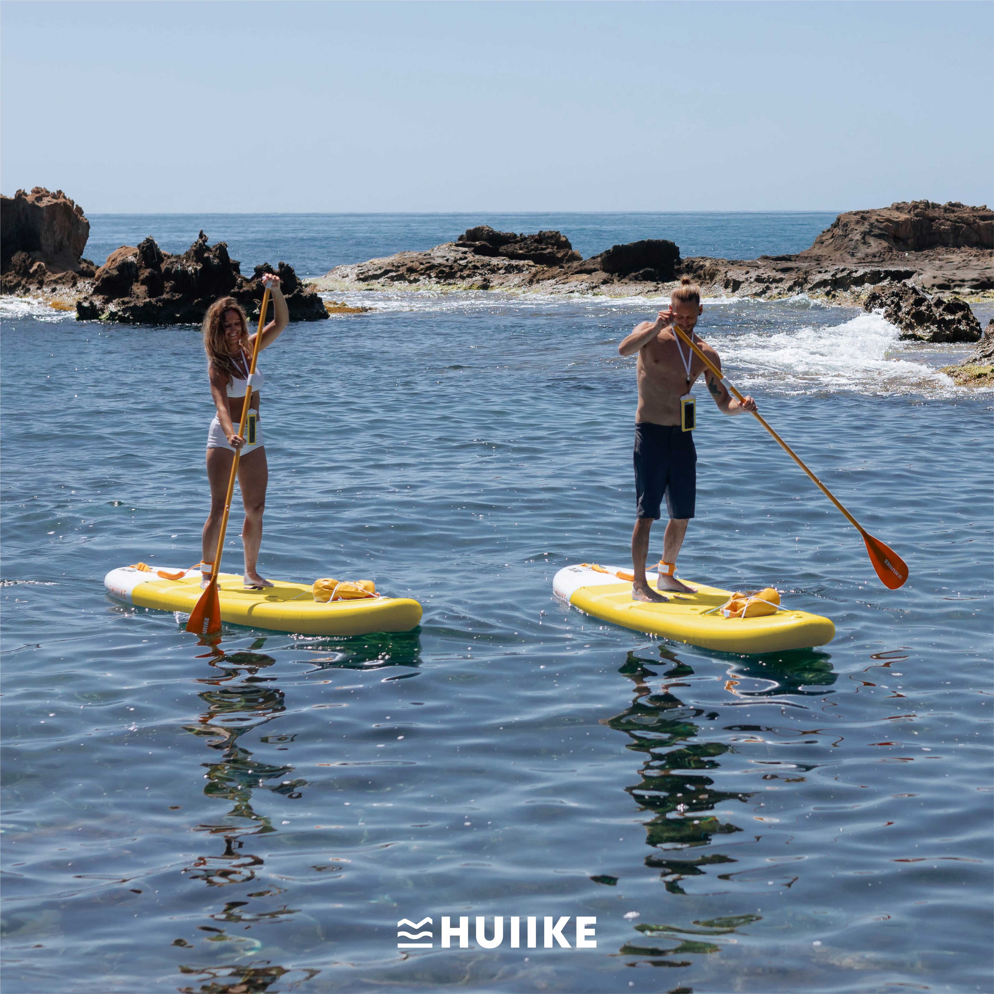 Yellow Enjoyer – Tabla de Paddle Surf con accesorios Premium