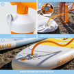 Dubbelverkande manuell paddle Surf Inflator