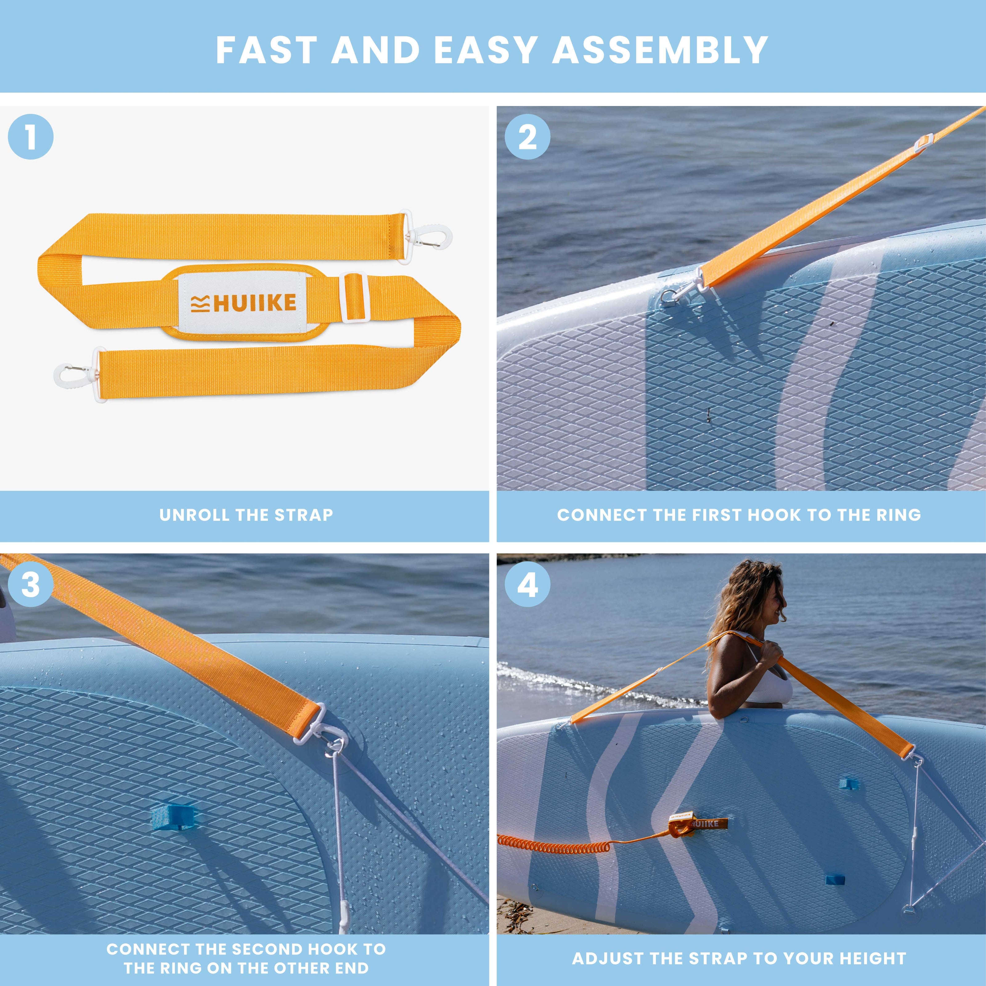 Universal Paddle Surf Board Transportband