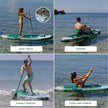 Tropical – Paddle Surfboard med premiumtillbehör