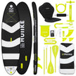 Jet Black Beach – Tabla de Paddle Surf con accesorios Premium