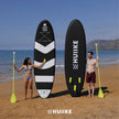 Jet Black Beach – Tabla de Paddle Surf con accesorios Premium