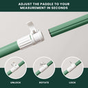 Remo Paddle Surf 2 en 1 de Aluminio para Kayak Tropical