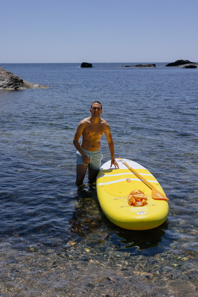 Yellow Enjoyer – Paddle Surf Board with Premium Accessories
