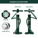 Tropical dubbelwerkende handmatige peddelsurf inflator