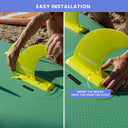Strandpeddel Surf 3-Pack Afneembare Kiel Strand