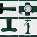 Tropical dubbelwerkende handmatige peddelsurf inflator