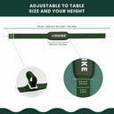 Transportrem för paddleboard, universal, tropisk