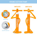 Enjoyer manuell paddle surf-pump med dubbel funktion