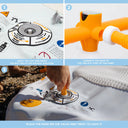 Enjoyer manuell paddle surf-pump med dubbel funktion