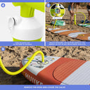 Manuell paddle surf-pump med dubbel funktion Beach