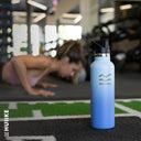 Vattenflaska i rostfritt stål 750 ml – Blue Ocean