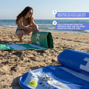 Manuell paddle surf-pump med dubbel funktion Beach