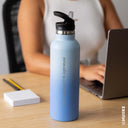 Vattenflaska i rostfritt stål 750 ml – Blue Ocean